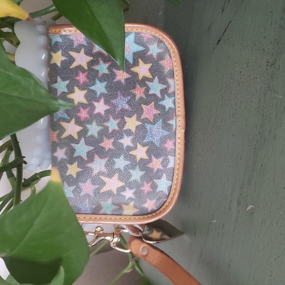 Vintage y2k Dooney Bourke Star Clutch Wristlet - Picture 3 of 11